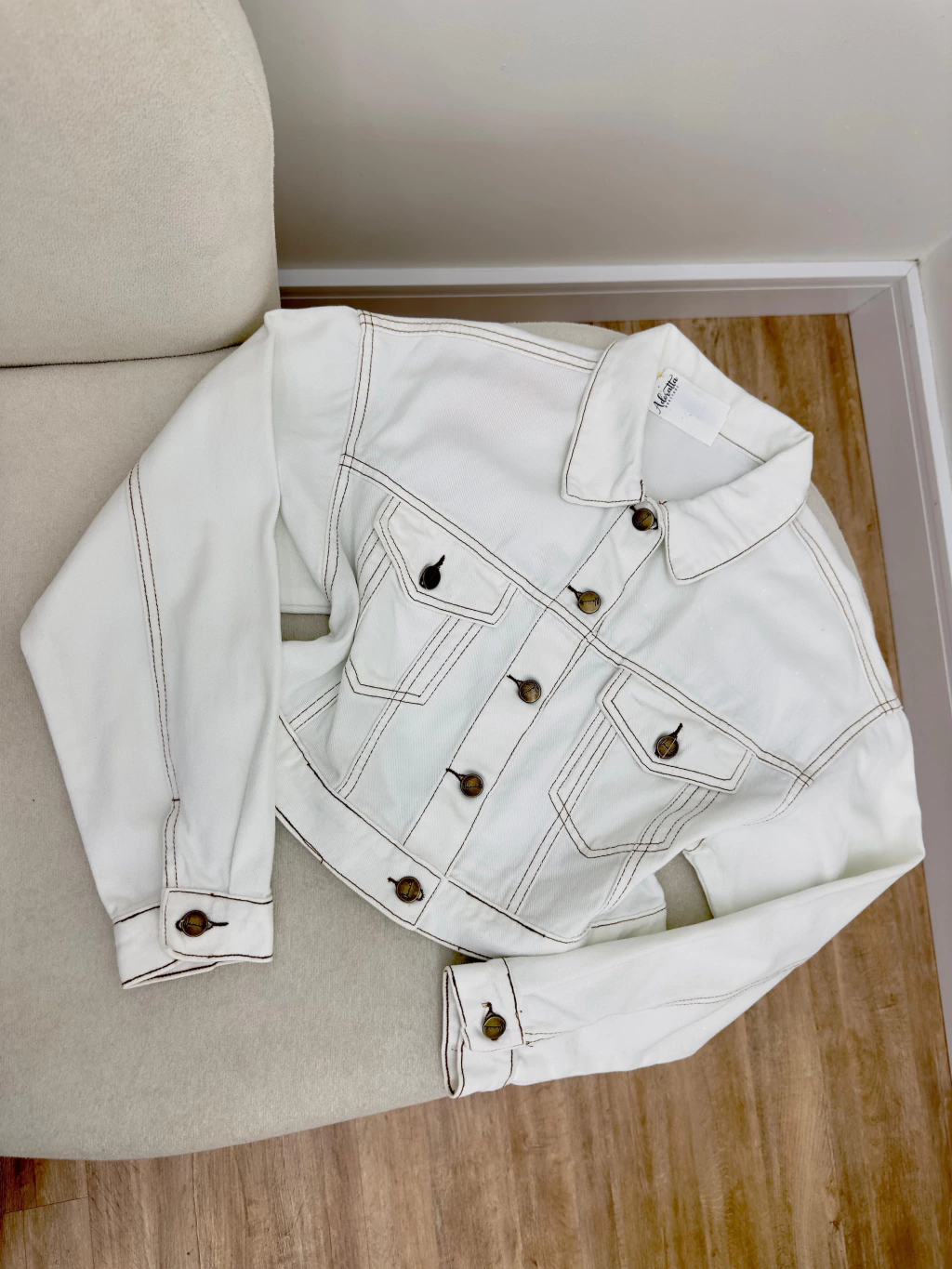 Jaqueta Jeans Off White 0150