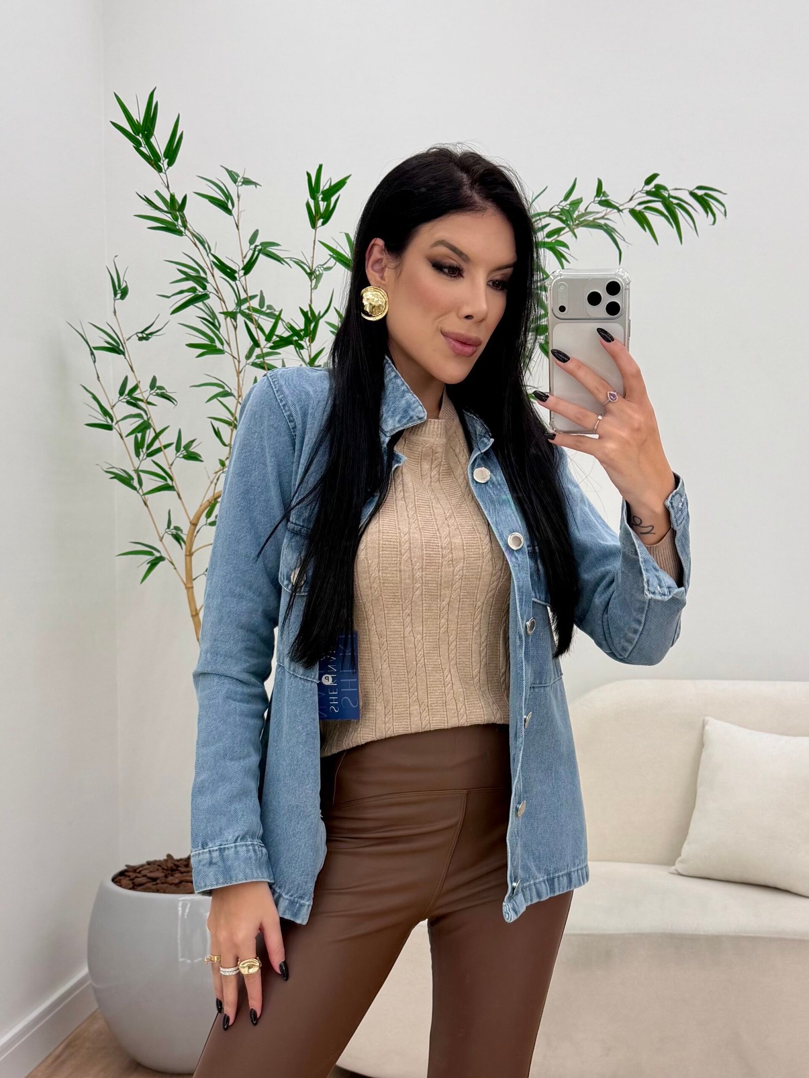 Camisa Jeans 0120