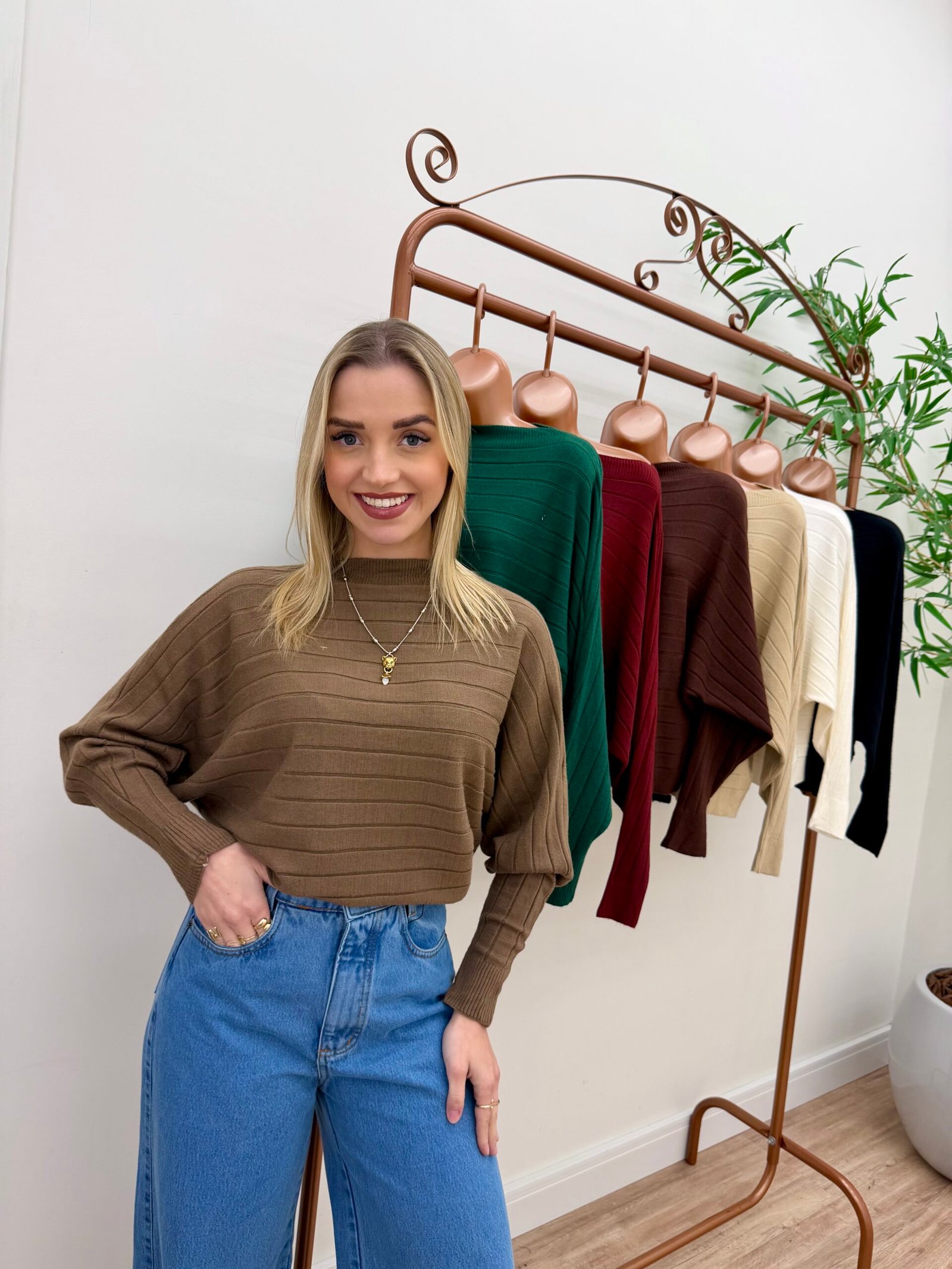 Blusa Tricô Modal Heloisa