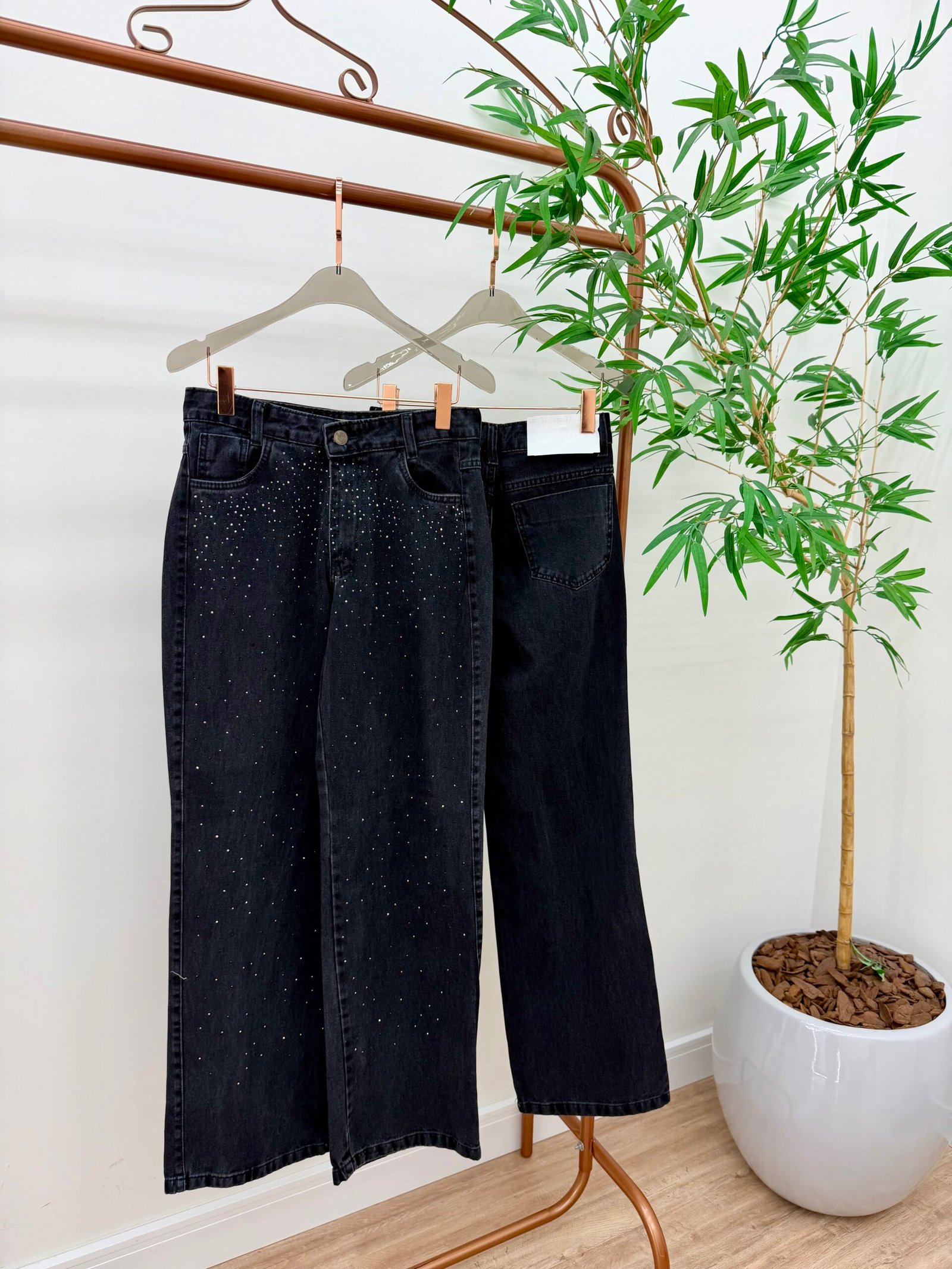 Calça Jeans wide leg 105 16 - Imagem 3