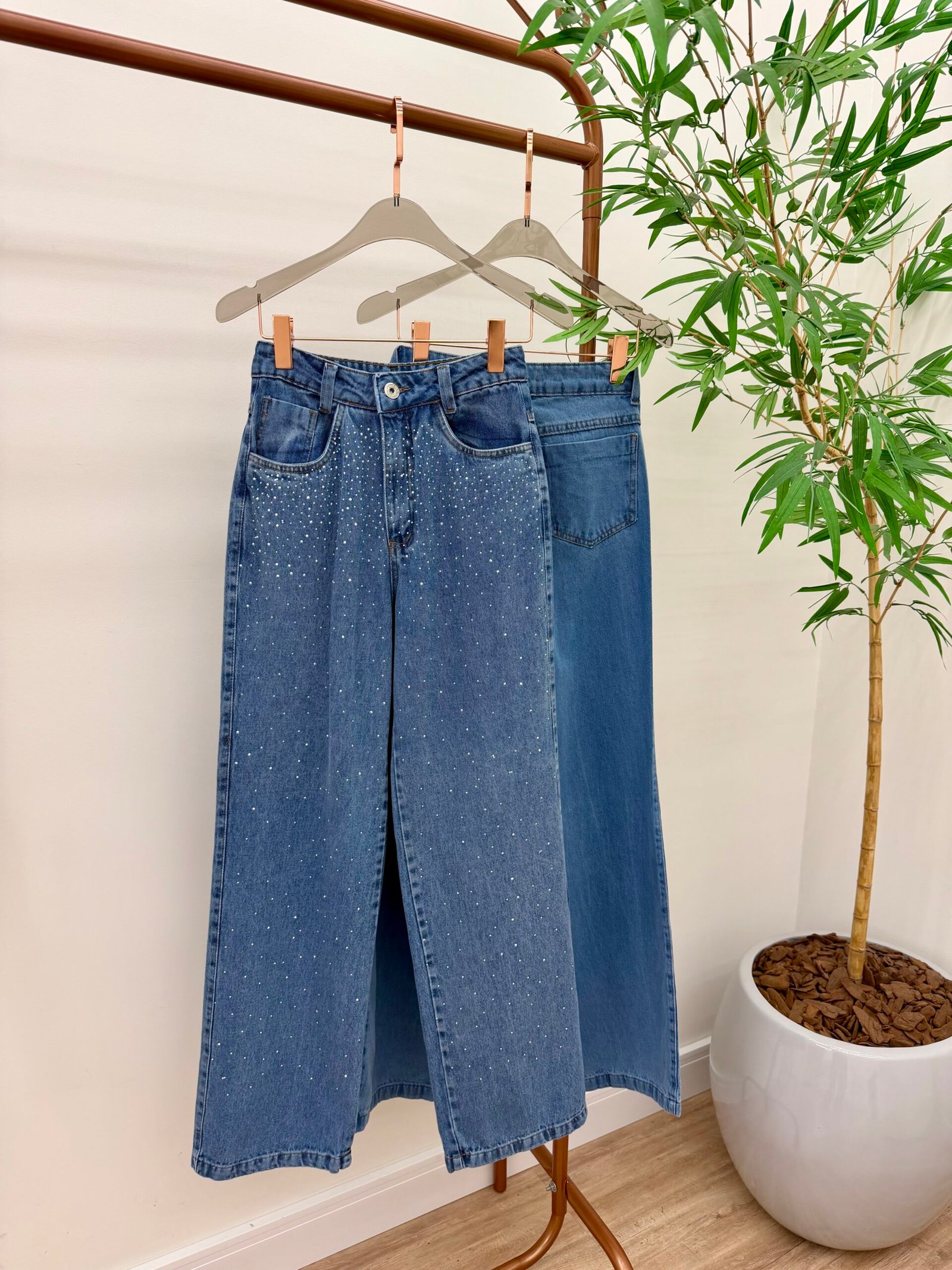 Calça Jeans Wide leg 0130 01 - Imagem 3