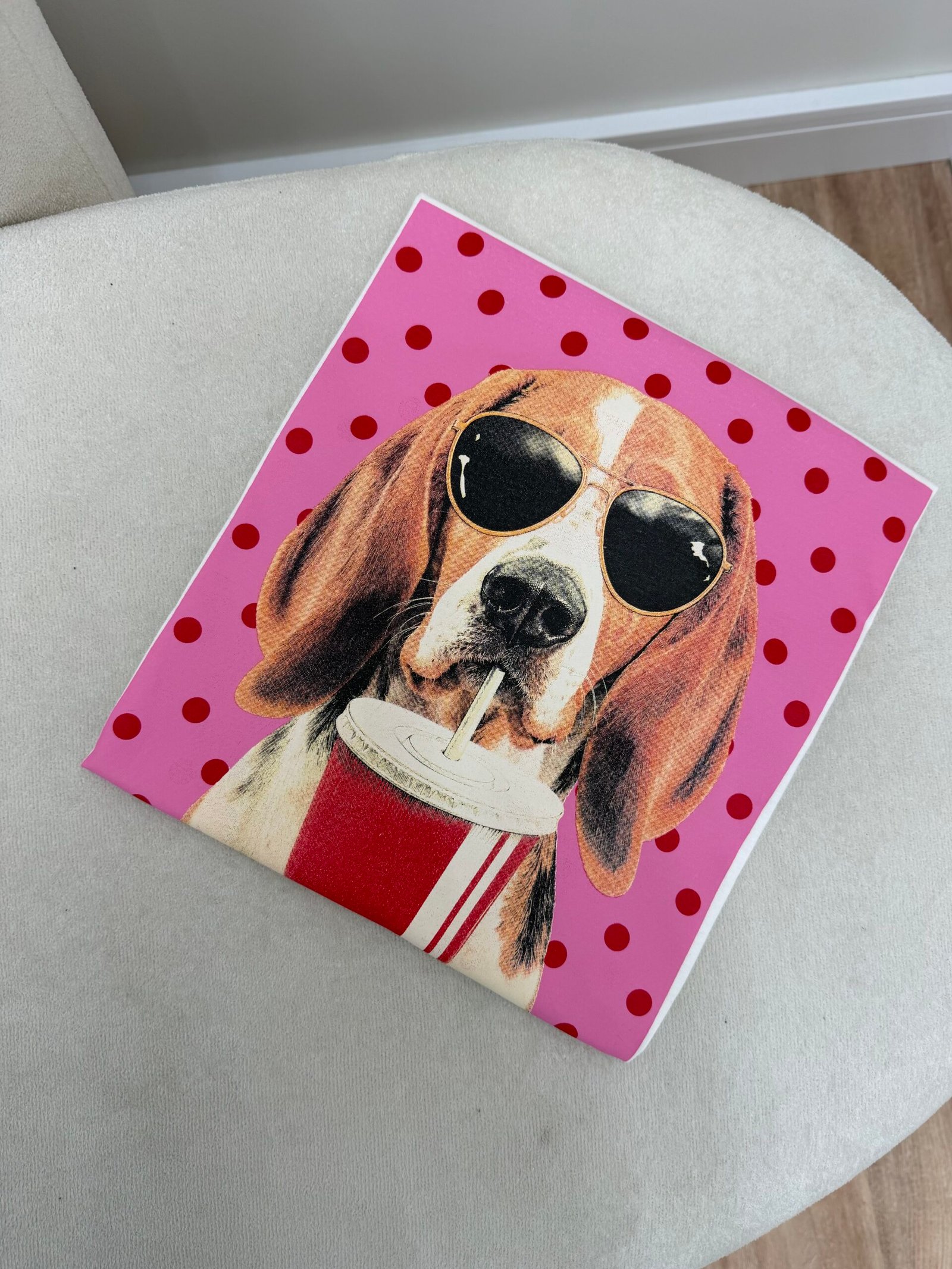T-shirt dog óculos 0025 08 - Imagem 2
